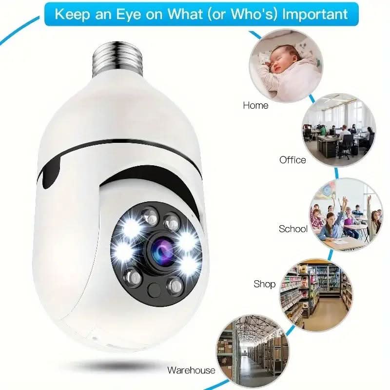 Rebolet | Intelligente Sicherheitskamera mit 360° Überwachung & Nachtsicht