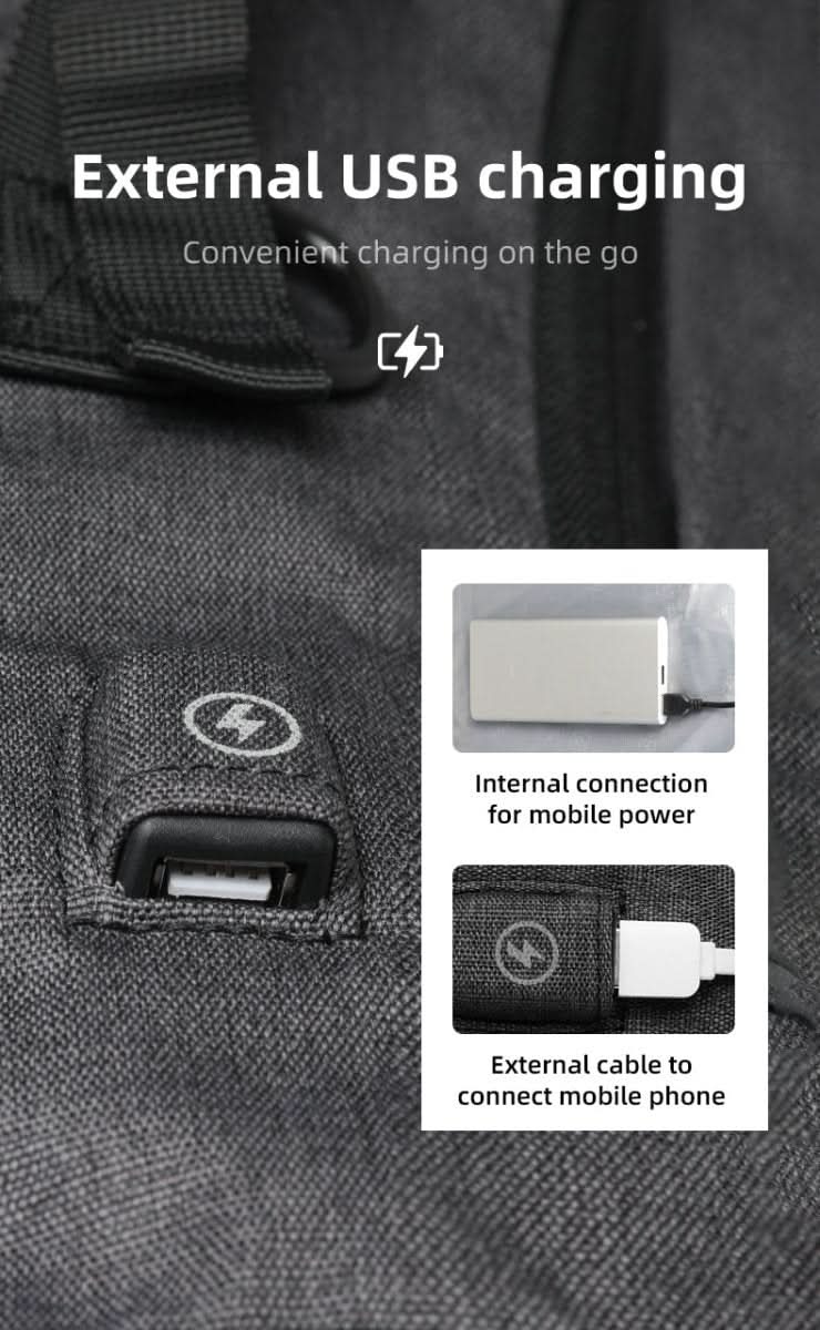 Rebolet | Multifunktionaler Rucksack für draußen mit USB-Anschluss