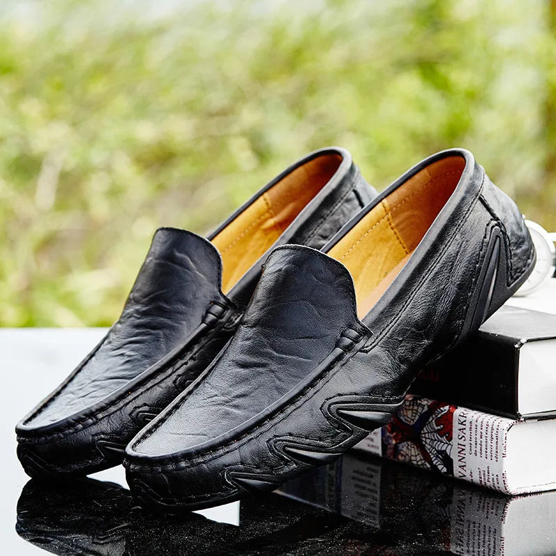 Rebolet | Hochwertige Leder Slipper für Herren