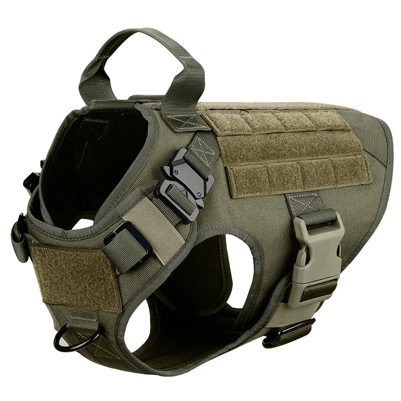 Robustes Tactical No-Pull Hundegeschirr-Set