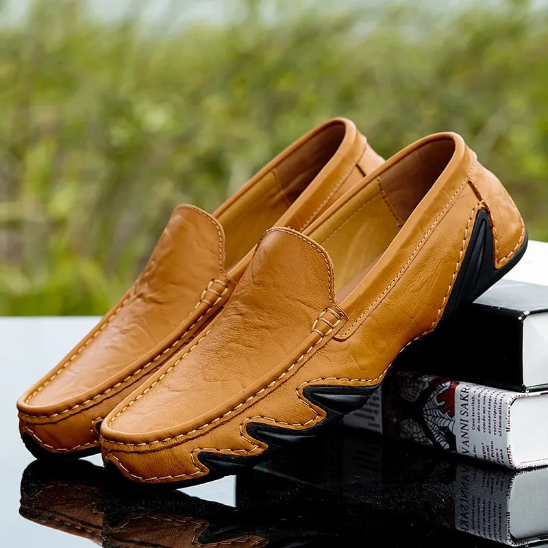 Rebolet | Hochwertige Leder Slipper für Herren