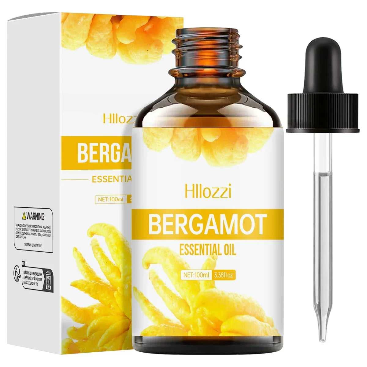 ™ Bergamotte ätherisches Öl, Premium, Haarpflege, Haut & Diffuser