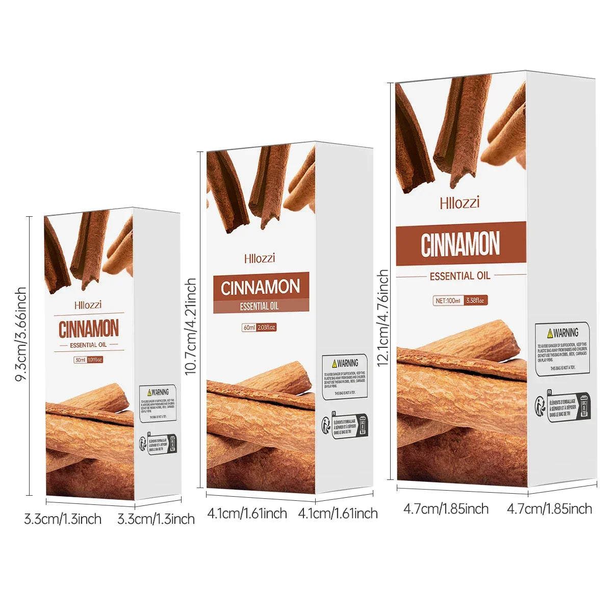 ™ Zimt ätherisches Öl, 100% rein, Aromatherapie, Diffuser & Massage