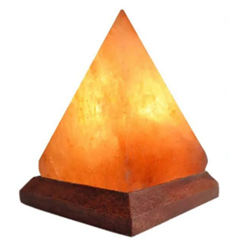 ™ Himalaya Kristallsalzlampe USB LED Pyramide, Luftreiniger & Stimmung