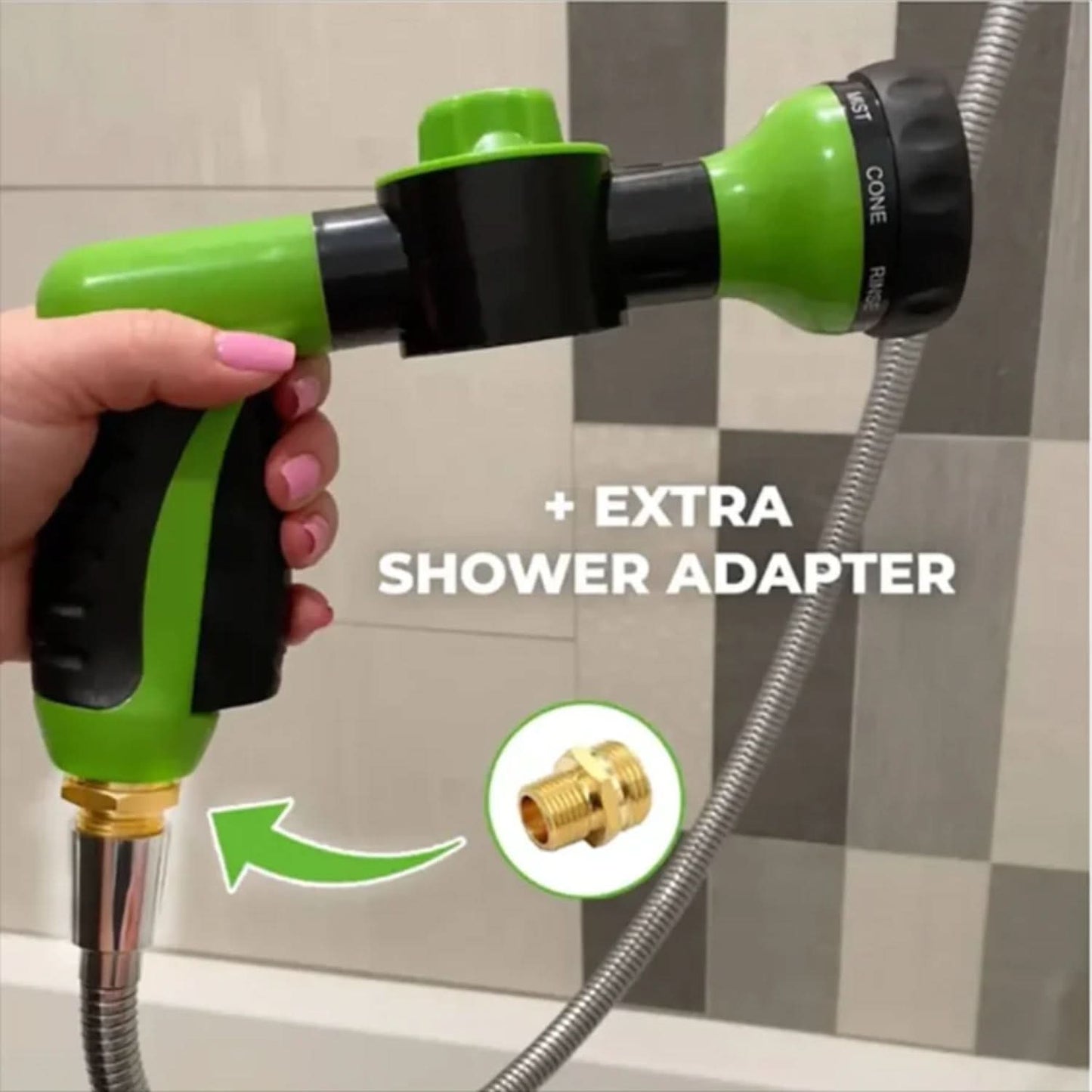 Rebolet | Haustier-Bad Spray mit Rundum-Sprühfunktion