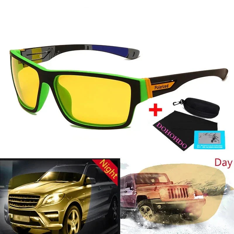 Rebolet | Nachtsicht polarisierte Fahrersonnenbrille