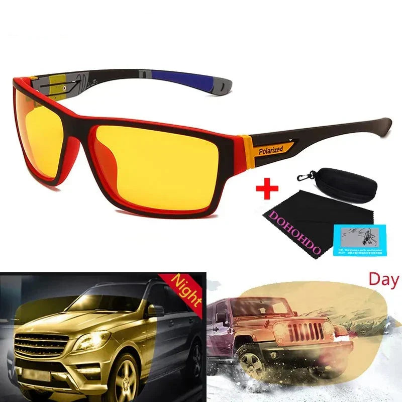 Rebolet | Nachtsicht polarisierte Fahrersonnenbrille