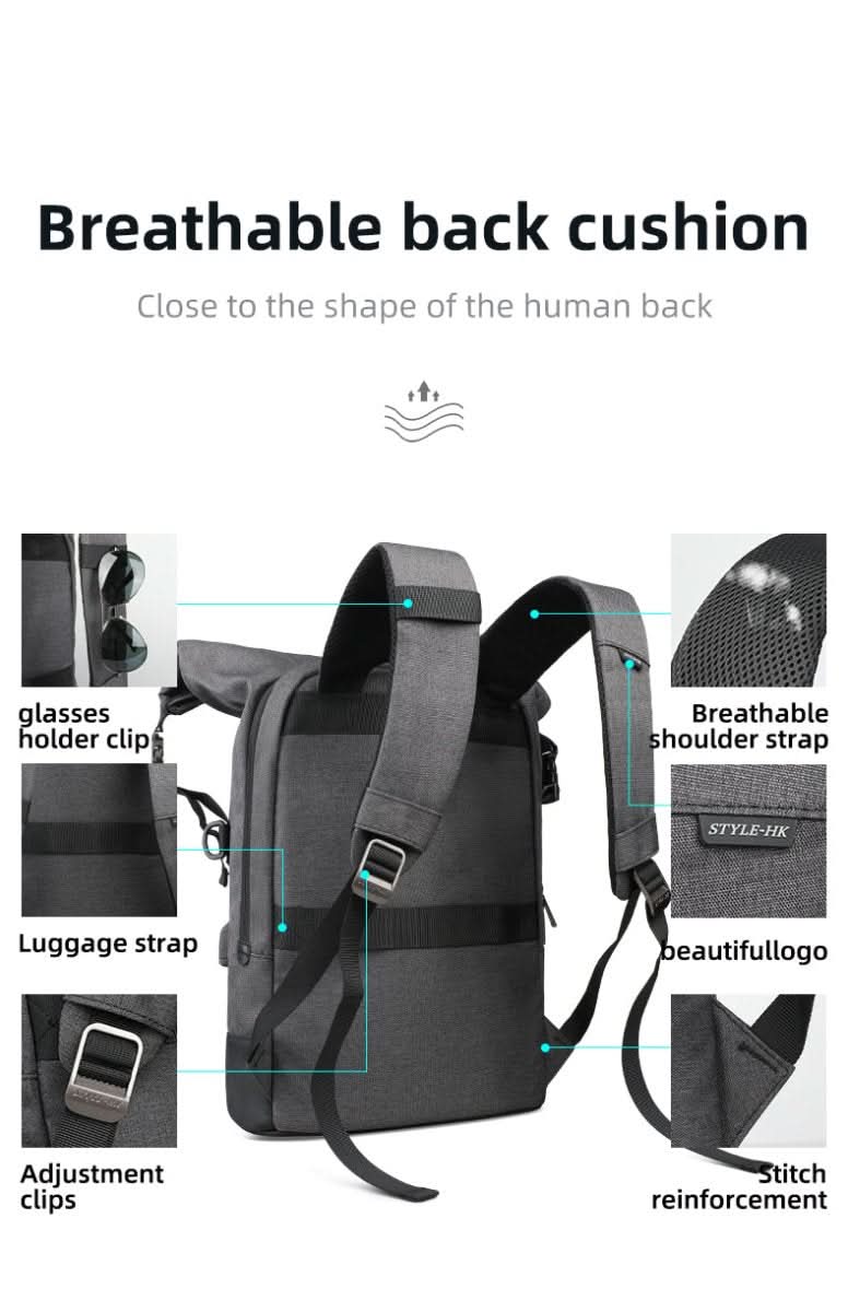 Rebolet | Multifunktionaler Rucksack für draußen mit USB-Anschluss