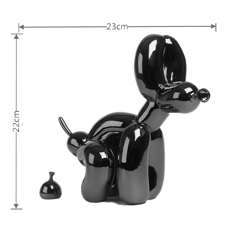 Rebolet| Balloon Dog Resin Figurine