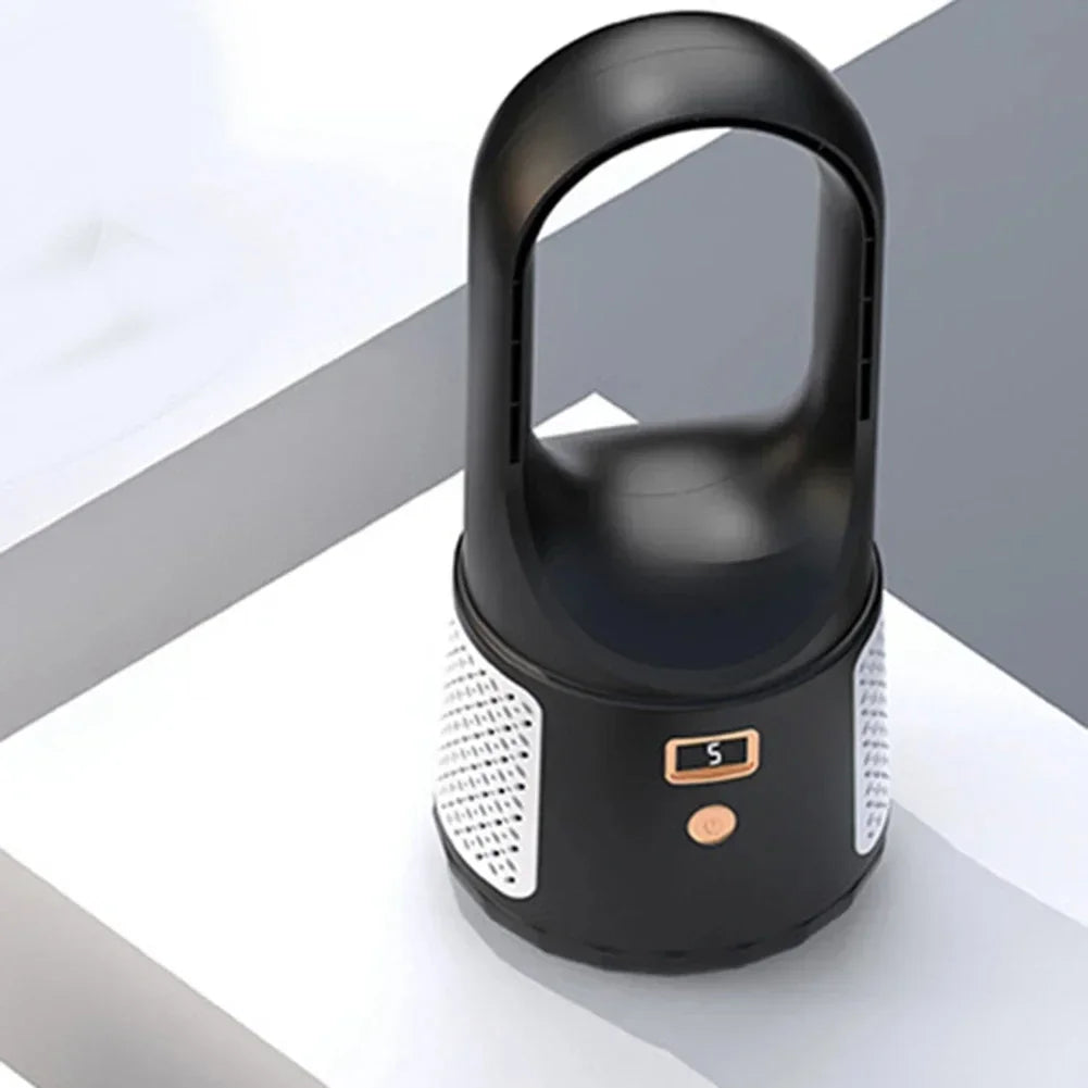 Rebolet | Bladeless Tischventilator – Kompakter, Kabelloser USB-Ventilator ohne Rotor für Schlafzimmer & Büro