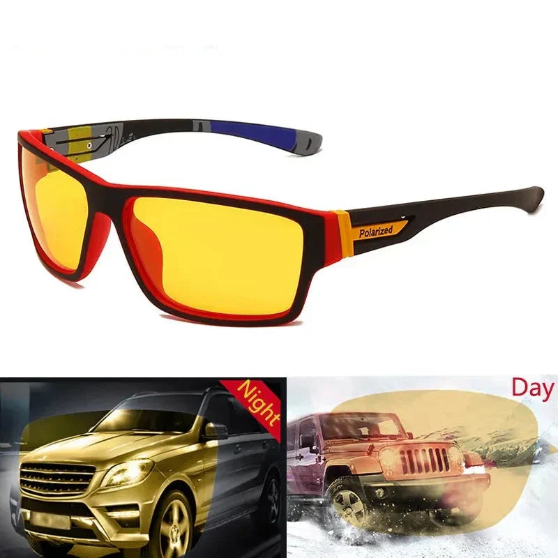 Rebolet | Nachtsicht polarisierte Fahrersonnenbrille