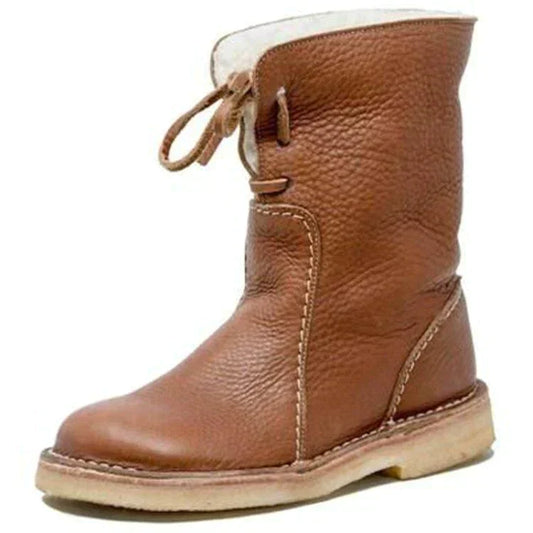 Rebolet | Lunera – Damen Winterstiefel wasserdicht mit Wollfutter und Fleece