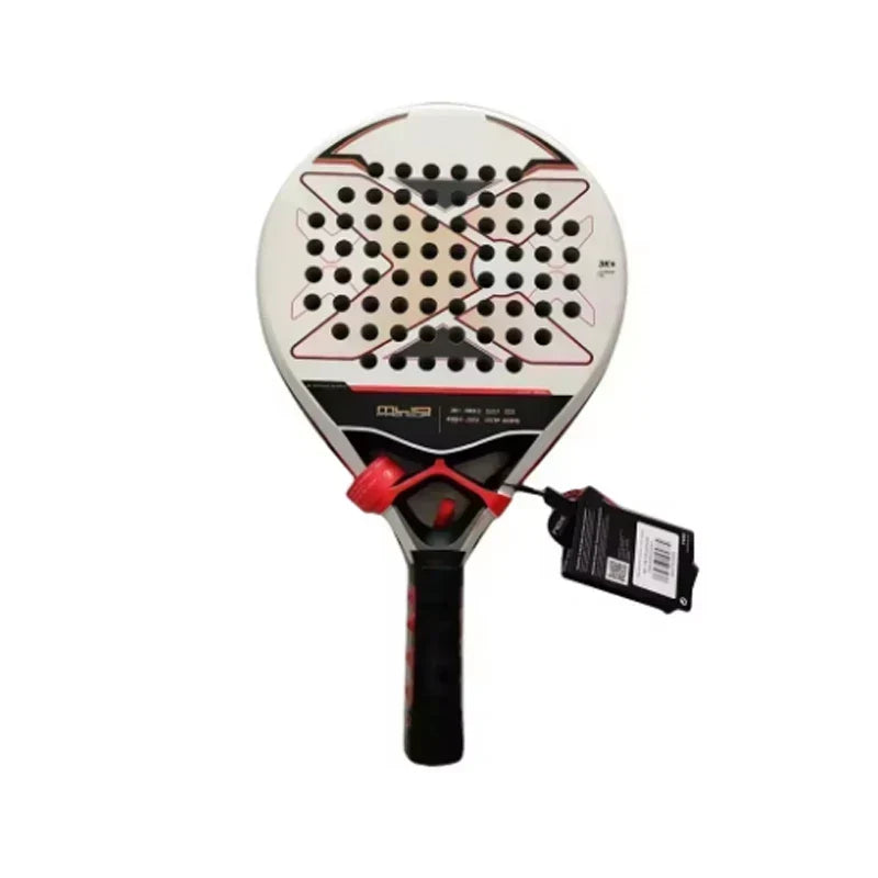 Carbon Fibre Padel Schläger, leichter Tennis-Paddle, EVA Memory Foam Kern