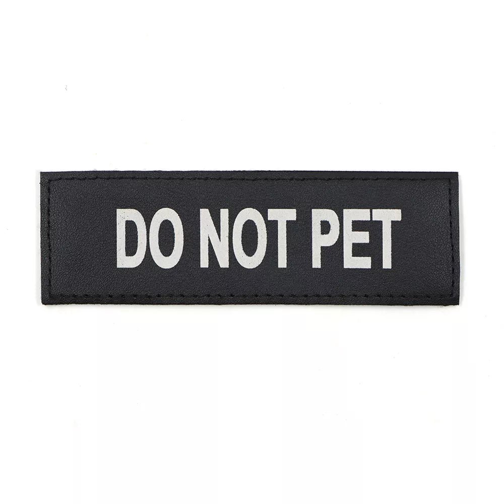 Hundegeschirr-Patches – Klett-Namensschilder für Diensthunde