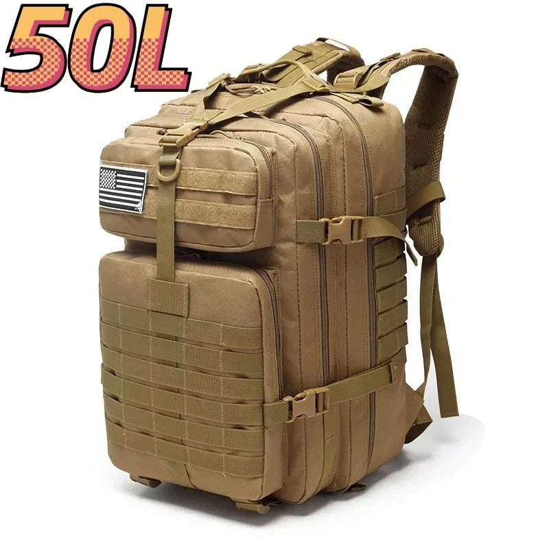 Wasserdichter Trekking-Rucksack – großes Fassungsvermögen