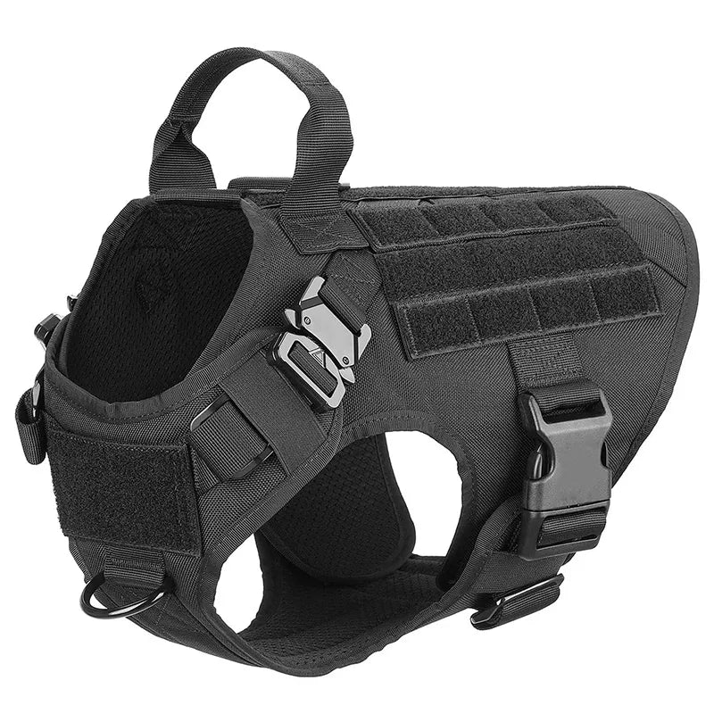 Robustes Tactical No-Pull Hundegeschirr-Set