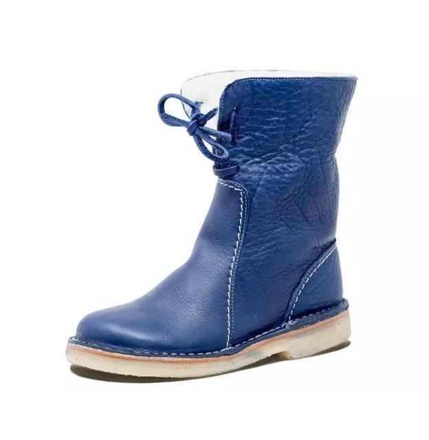 Rebolet | Lunera – Damen Winterstiefel wasserdicht mit Wollfutter und Fleece