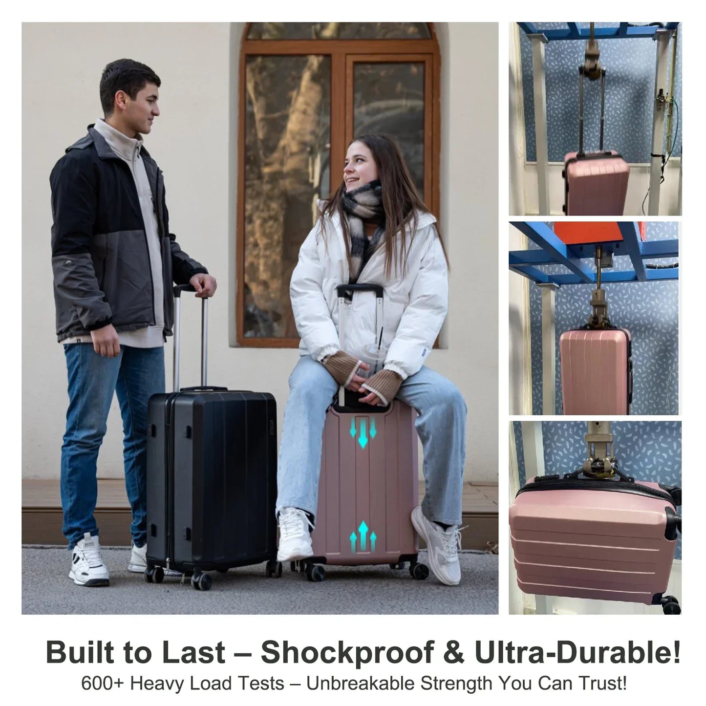 Rebolet | 5-in-1 Hartschalen-Kofferset – Barcelona Explorer