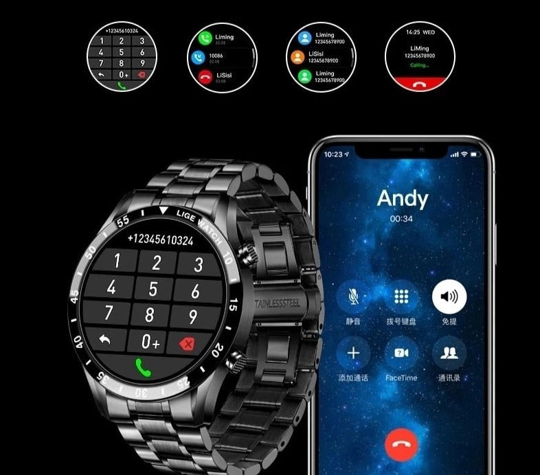Rebolet | Orben – Smartwatch Deluxe mit Gesundheitsfunktionen – Alltag & Sport