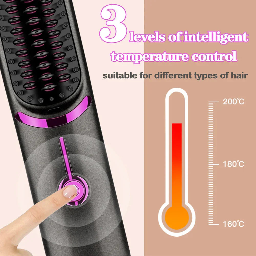 Rebolet | Wireless Hair Straightening Comb