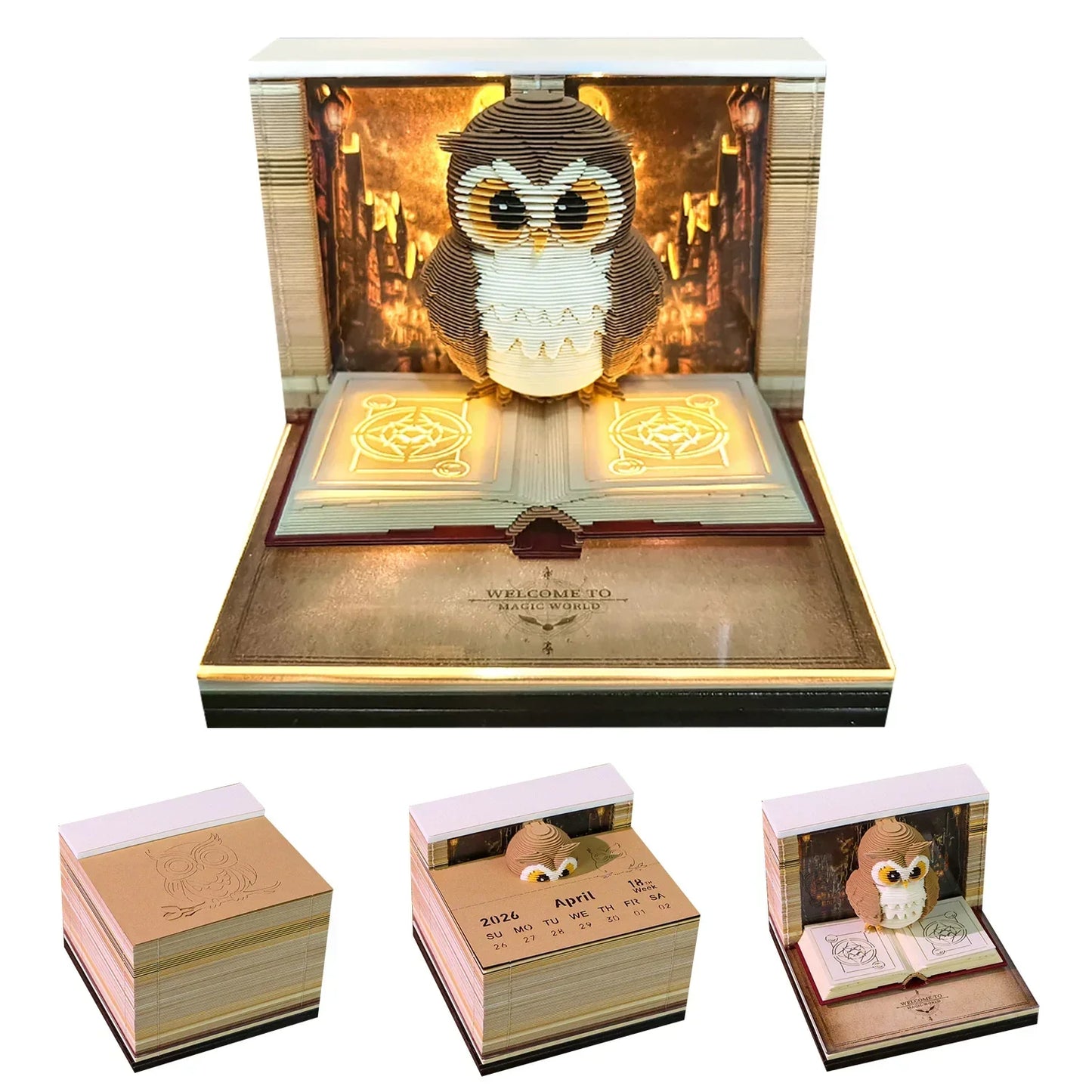 Rebolet | 3D Kunstkalender
