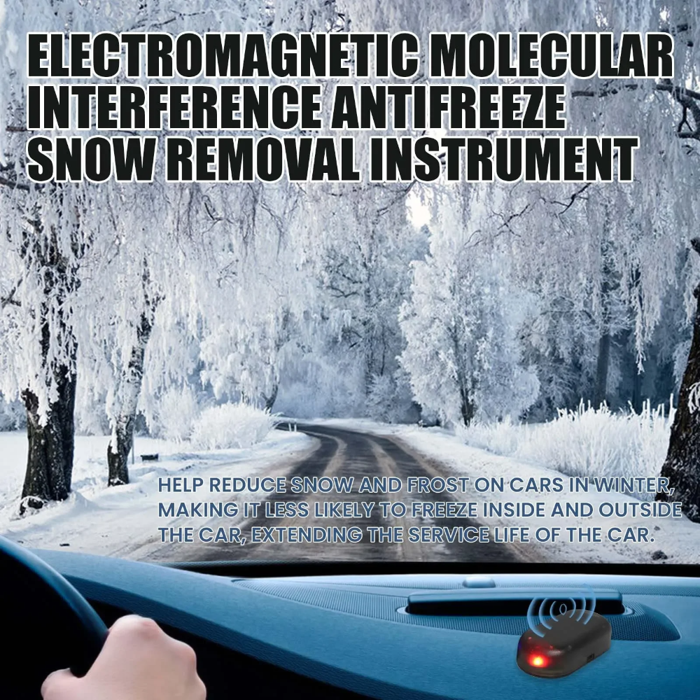 Rebolet | CarDefroster – Elektrischer Eisentferner für Autoscheiben – Kompakt