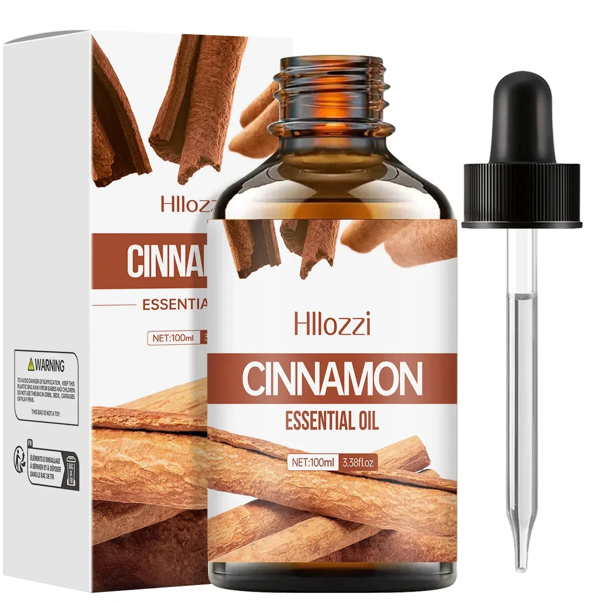 ™ Zimt ätherisches Öl, 100% rein, Aromatherapie, Diffuser & Massage