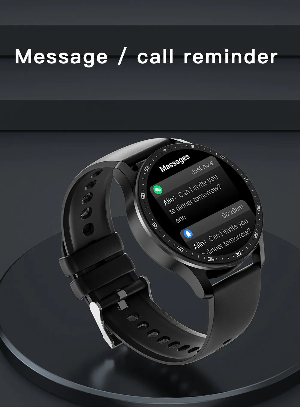 Rebolet | Zwei in Eins Smartwatch mit Bluetooth-Ohrhörern