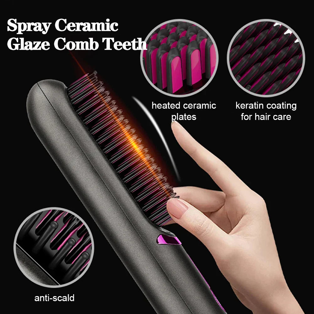 Rebolet | Wireless Hair Straightening Comb