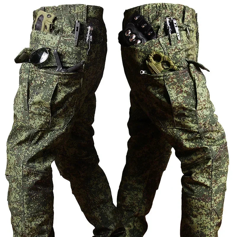 Herren Tactical-Uniform-Set mit Jacke, Shirt und Cargohose