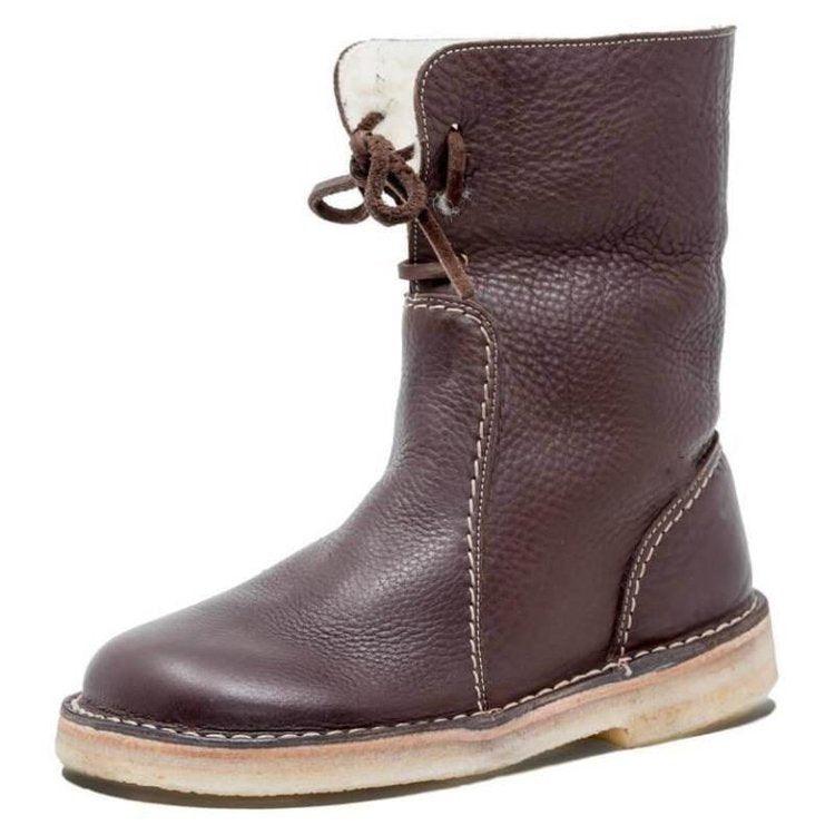 Rebolet | Lunera – Damen Winterstiefel wasserdicht mit Wollfutter und Fleece