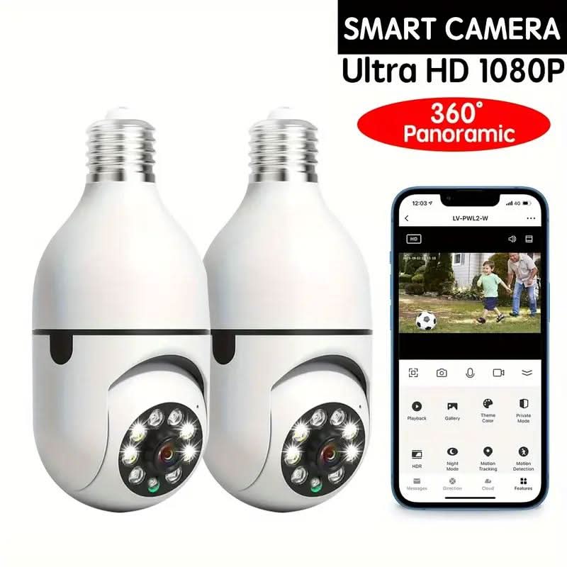 Rebolet | Intelligente Sicherheitskamera mit 360° Überwachung & Nachtsicht