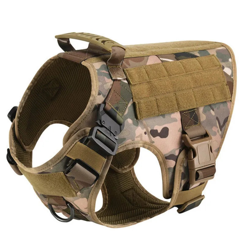 Robustes Tactical No-Pull Hundegeschirr-Set