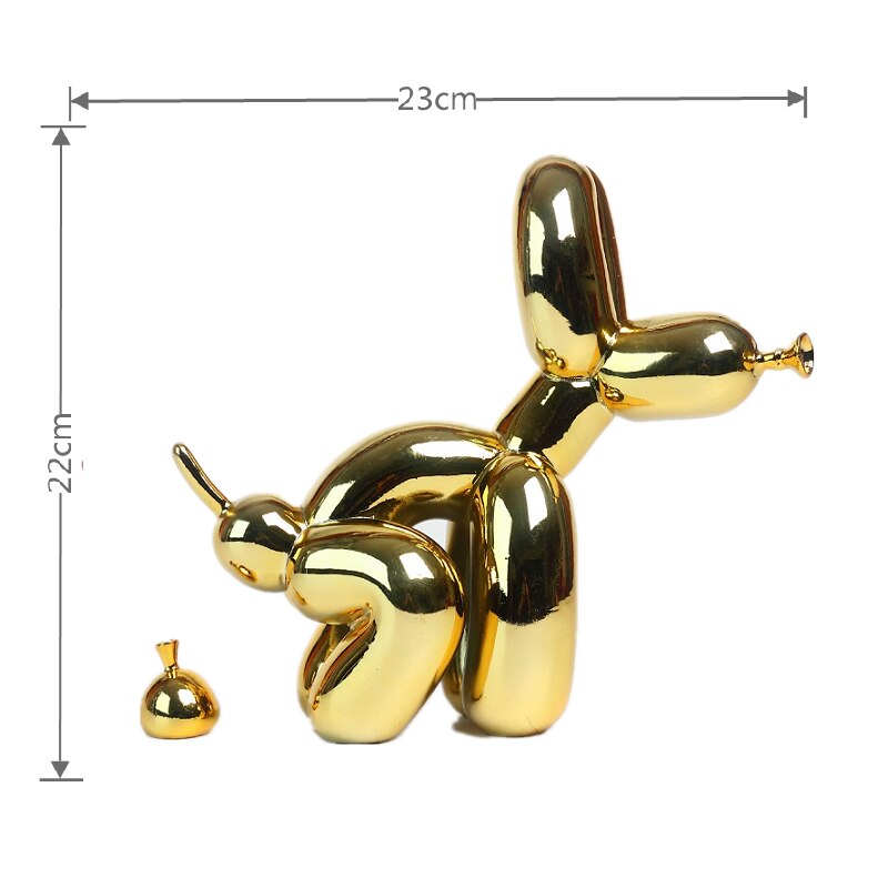 Rebolet| Balloon Dog Resin Figurine