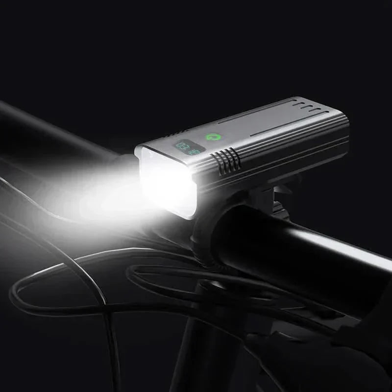 | LED-Fahrradleuchte mit 5000 Lumen für maximale Sicherheit beim Fahren in der Nacht