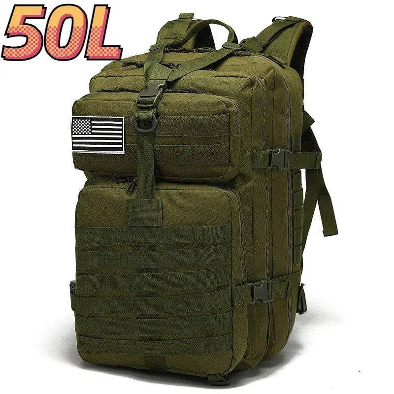 Wasserdichter Trekking-Rucksack – großes Fassungsvermögen