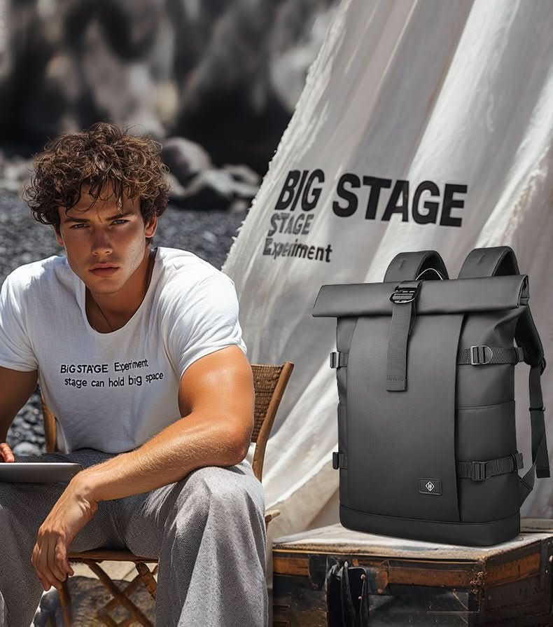 Rebolet | Erweiterbarer Outdoor-Rucksack mit großem Volumen & Laptopfach