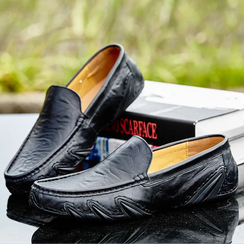 Rebolet | Hochwertige Leder Slipper für Herren
