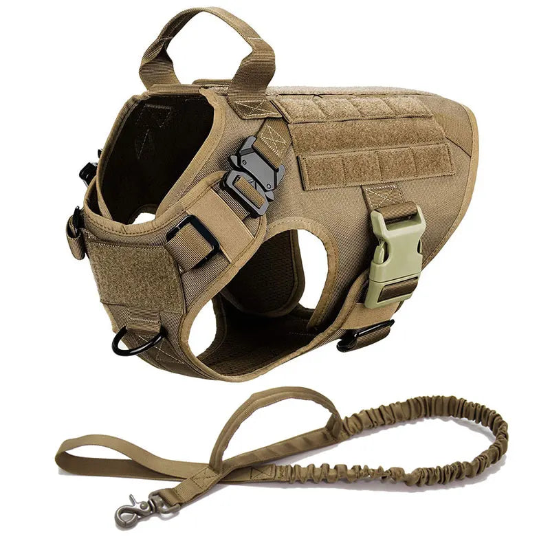Robustes Tactical No-Pull Hundegeschirr-Set