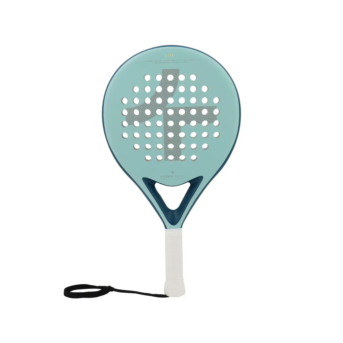 PowerStrike Carbon Padel Schläger, leicht, präzise & kraftvoll, EVA Kern