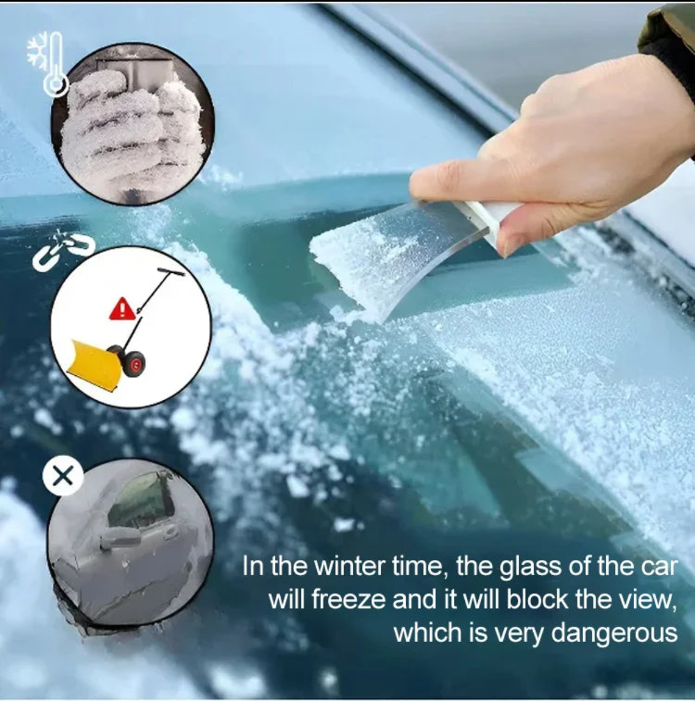Rebolet | CarDefroster – Elektrischer Eisentferner für Autoscheiben – Kompakt