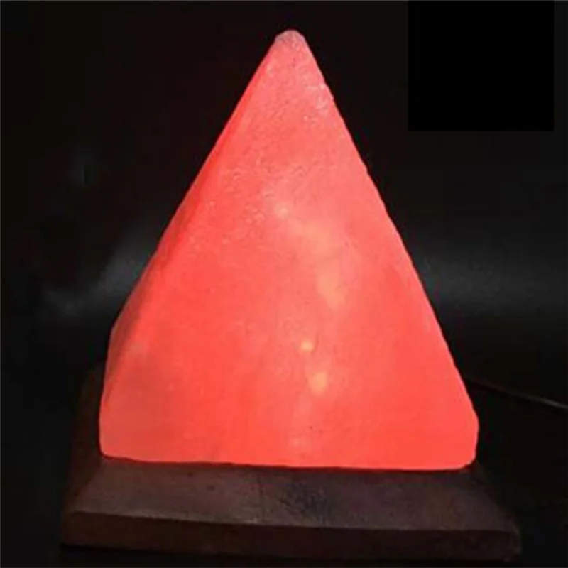 ™ Himalaya Kristallsalzlampe USB LED Pyramide, Luftreiniger & Stimmung