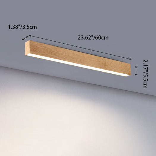 Rebolet| LumiGrain LED-Deckenleuchte in Holzoptik
