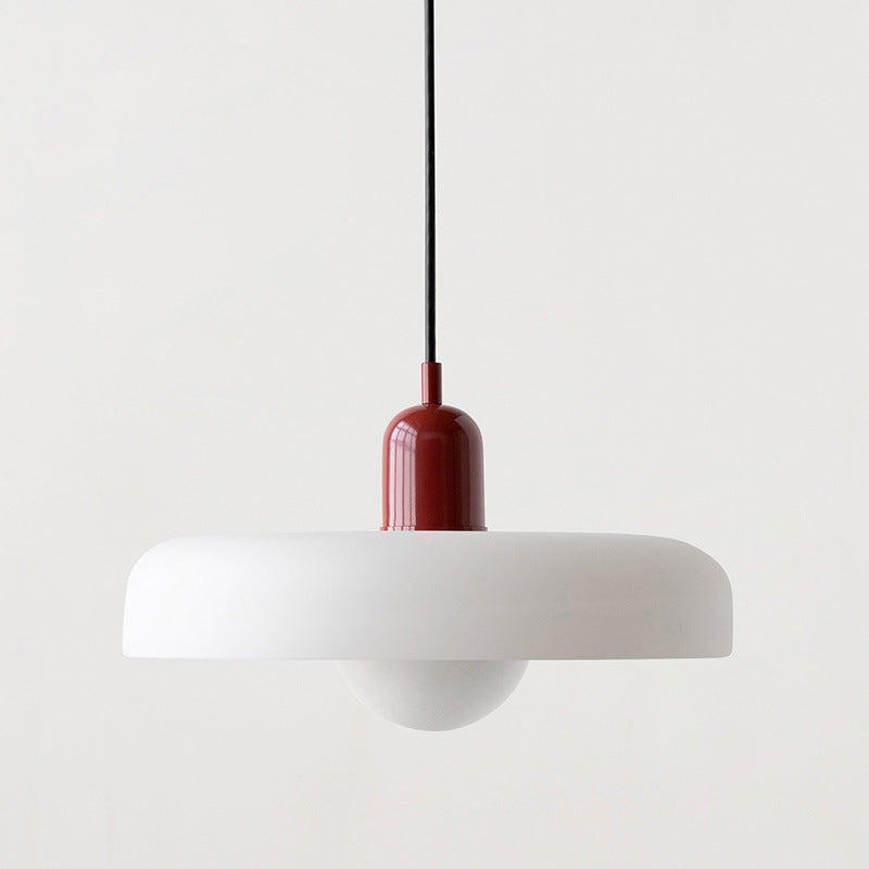 Rebolet | Bauhaus-Pendelleuchte aus farbigem Glas