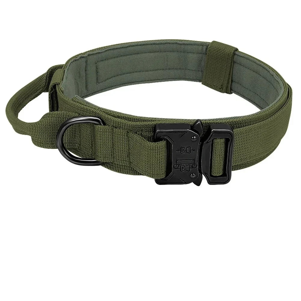 Tactical verstellbares Hundehalsband mit Griff