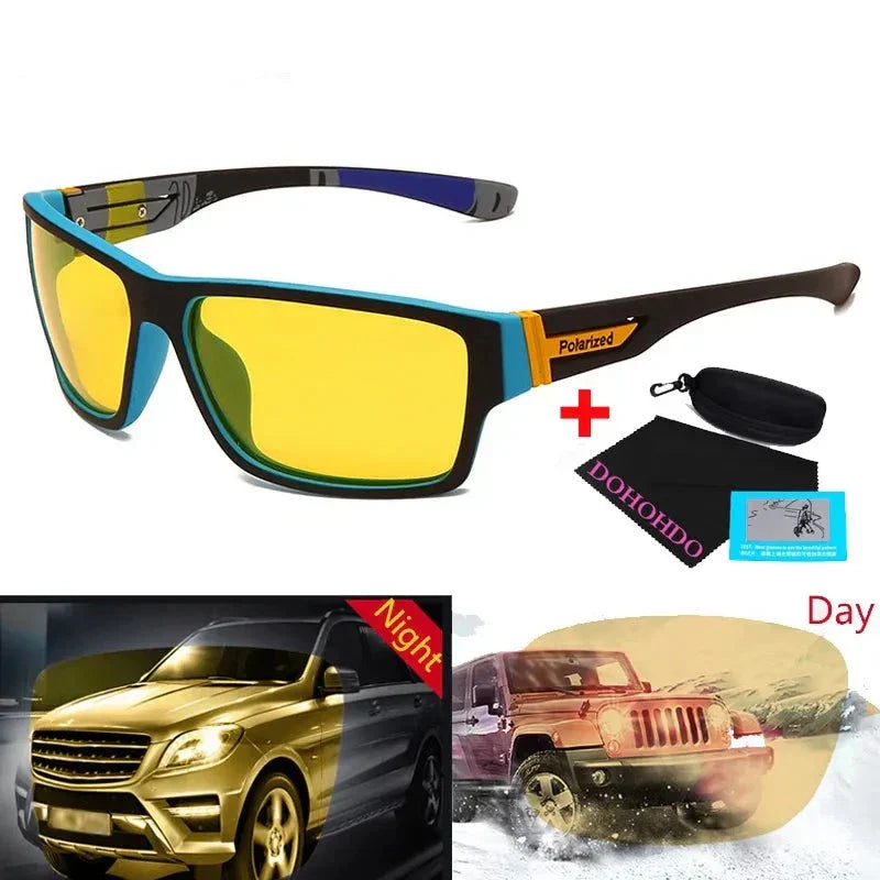 Rebolet | Nachtsicht polarisierte Fahrersonnenbrille