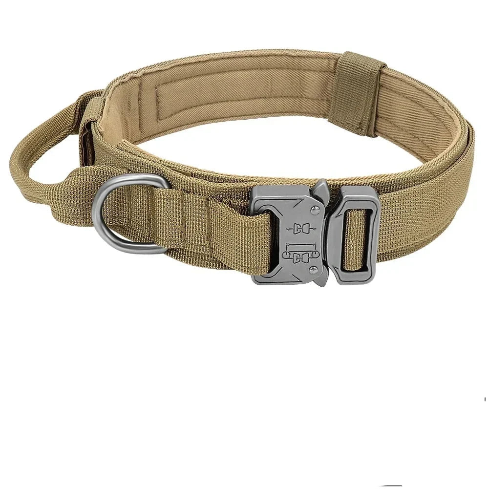 Tactical verstellbares Hundehalsband mit Griff