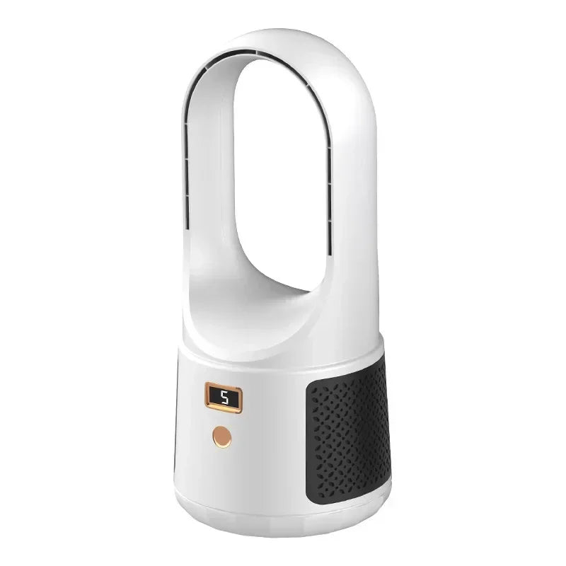 Rebolet | Bladeless Tischventilator – Kompakter, Kabelloser USB-Ventilator ohne Rotor für Schlafzimmer & Büro
