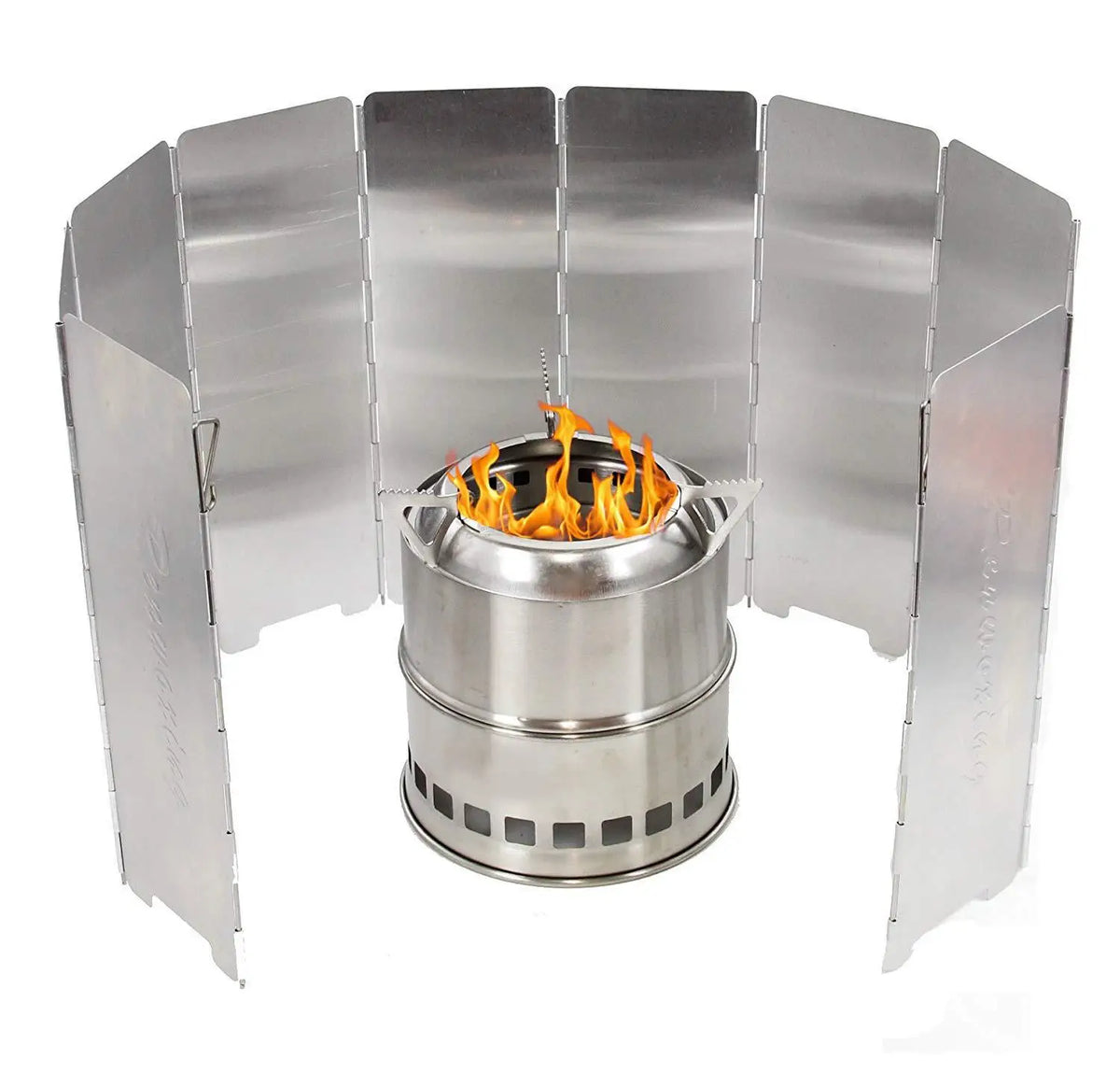 Camping-Kocher-Windschutz – faltbare Gaskocher-Windschutzplatten