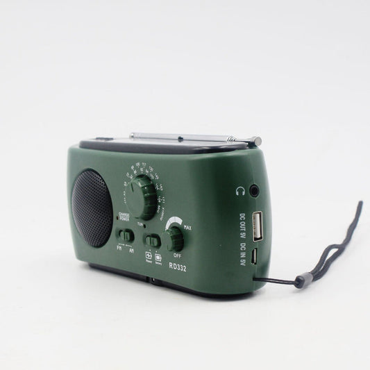 Rebolet | SafeTune - Notfallradio mit USB-, Solar- und Kurbelaufladung